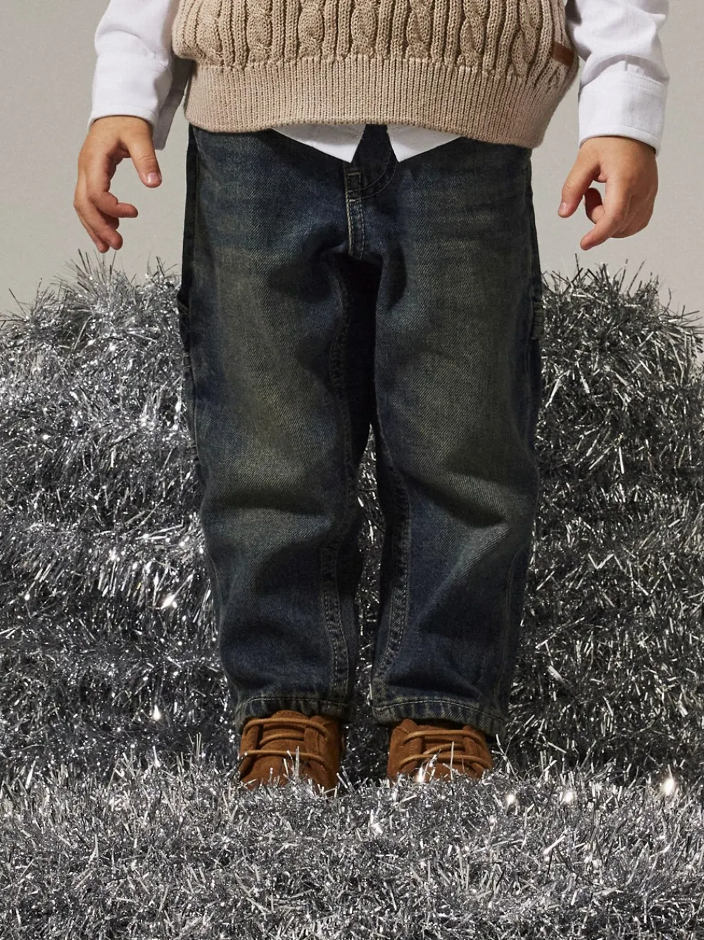 Name It Ben Tapered Jeans, , 98 cm-Børn Jeans