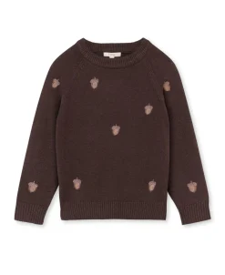 New Benna Acorn Pullover, , 80 cm Børn Strik & Sweatshirts