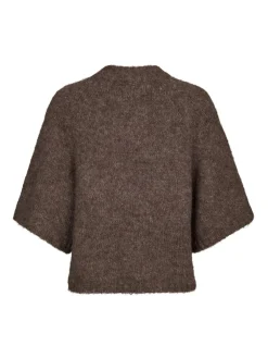 Neo Noir Benuta Fluffy Knit Cardigan, , 38-Dame Strik & Sweatshirts