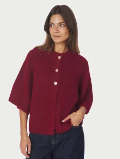 Neo Noir Benuta Fluffy Knit Cardigan, , 40-Dame Strik & Sweatshirts
