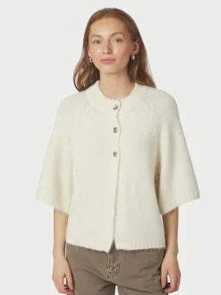 New Benuta Fluffy Knit Cardigan, , 38 Dame Strik & Sweatshirts