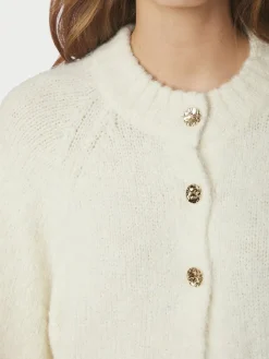 New Benuta Fluffy Knit Cardigan, , 38 Dame Strik & Sweatshirts