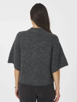 Neo Noir Benuta Fluffy Knit Cardigan, , 38-Dame Strik & Sweatshirts