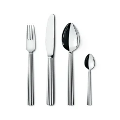 Georg Jensen Bernadotte Bestiksæt, Blank, 4 Dele- Bestik