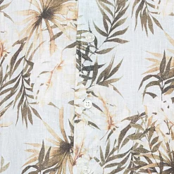 Signal Beton Linen Print Skjorte, , XXL- Skjorter