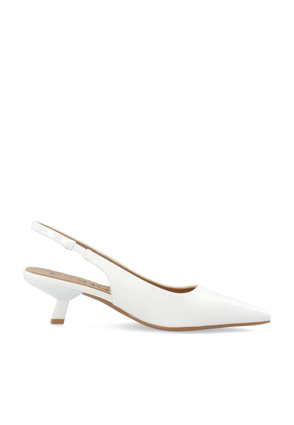 Bianco BIAKirstin Kitten Heel Slingback, , 39-Dame Højhælede Sko