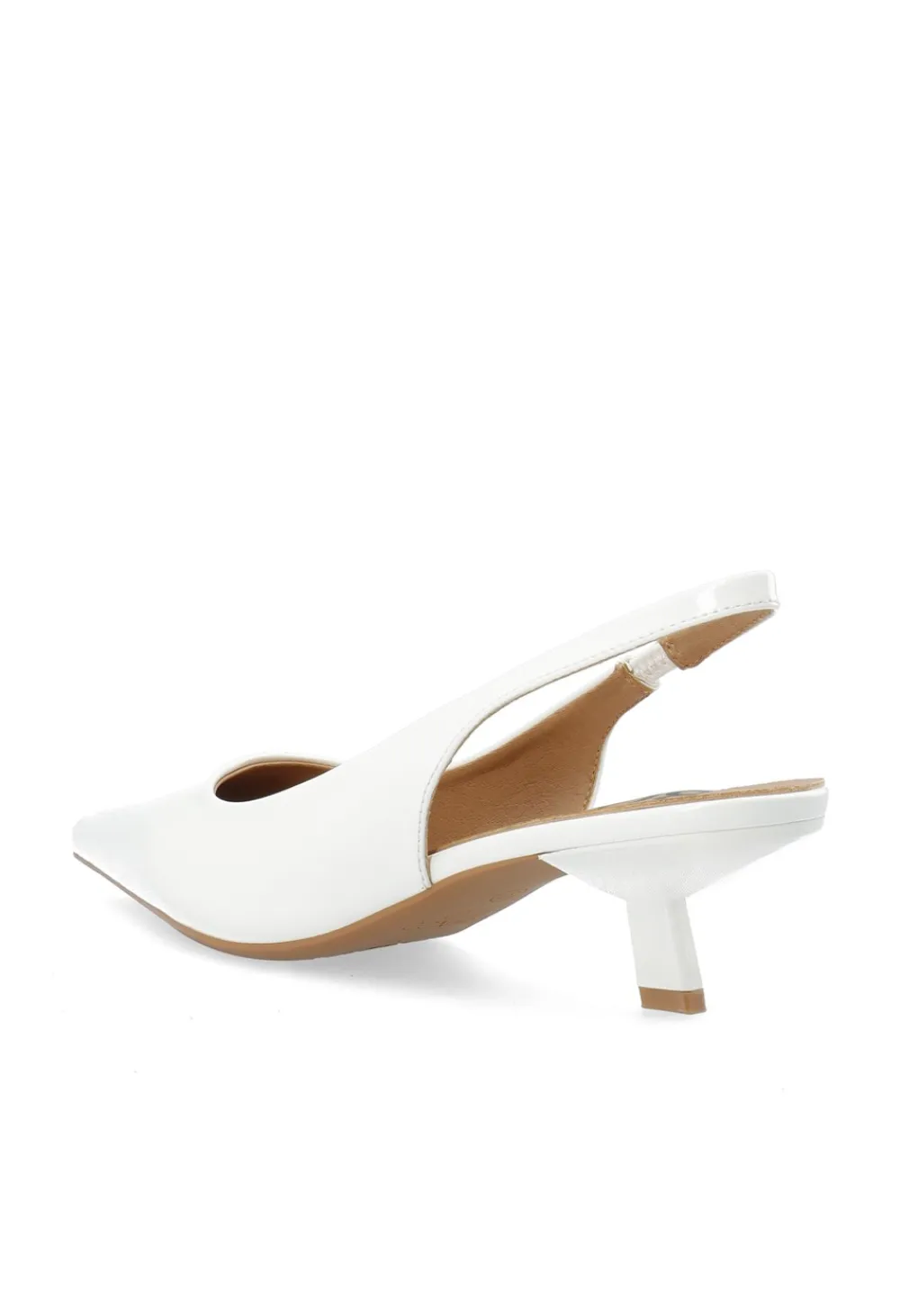 Bianco BIAKirstin Kitten Heel Slingback, , 39-Dame Højhælede Sko