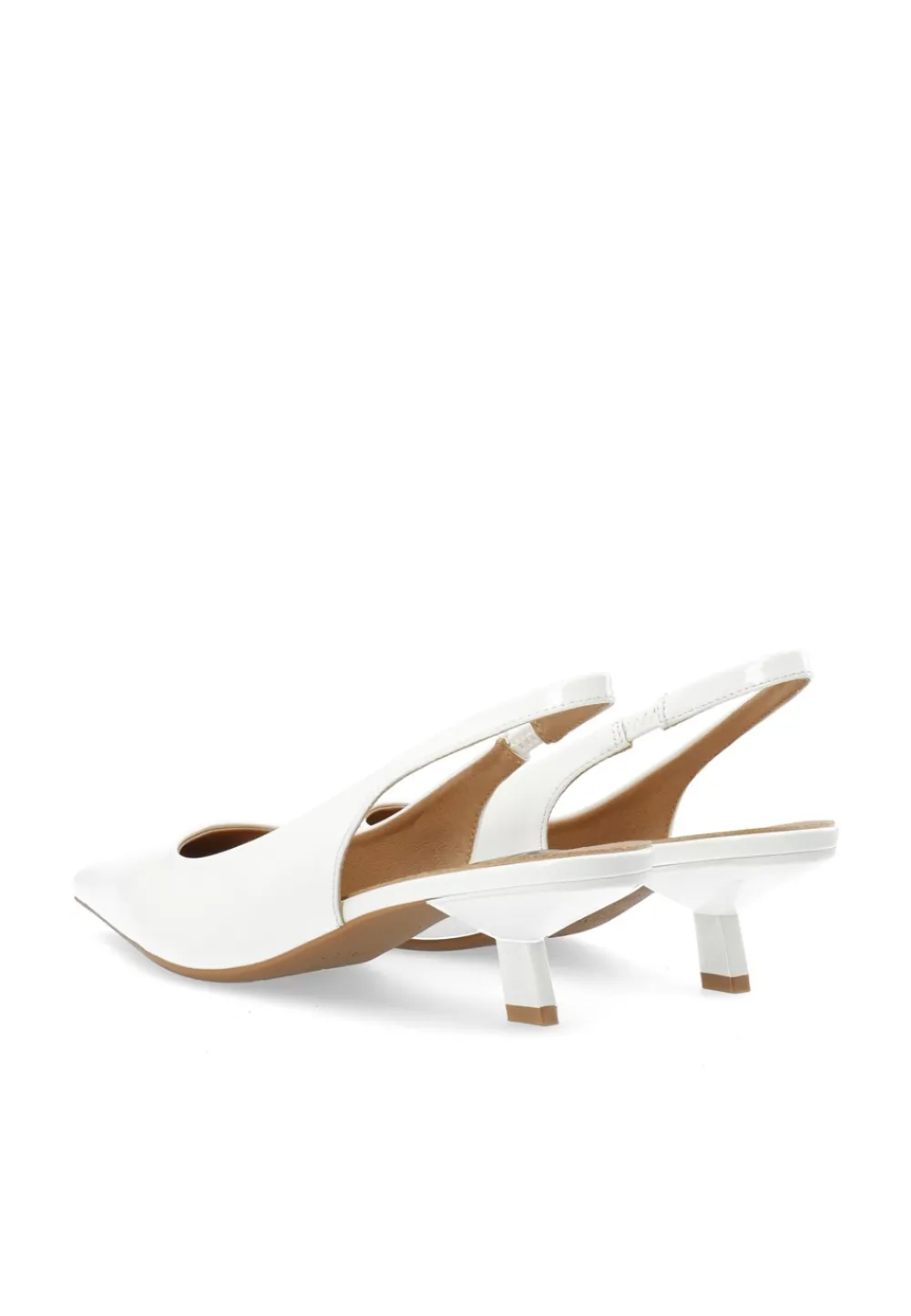 Bianco BIAKirstin Kitten Heel Slingback, , 39-Dame Højhælede Sko