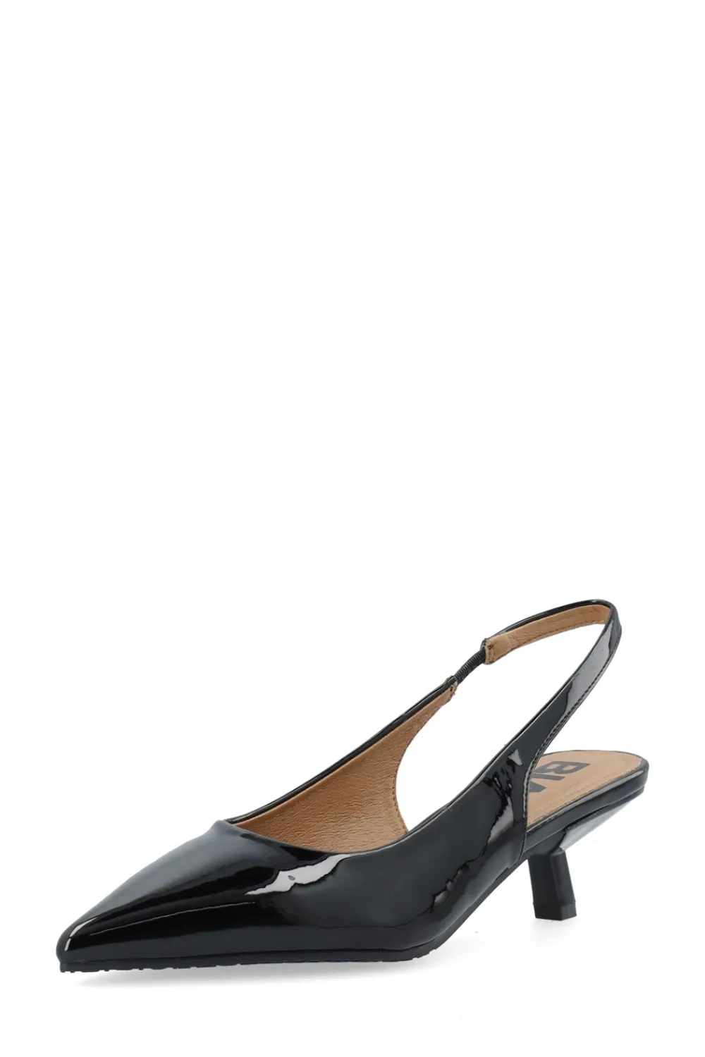 Hot BIAKirstin Kitten Heel Slingback, , 39 Dame Højhælede Sko