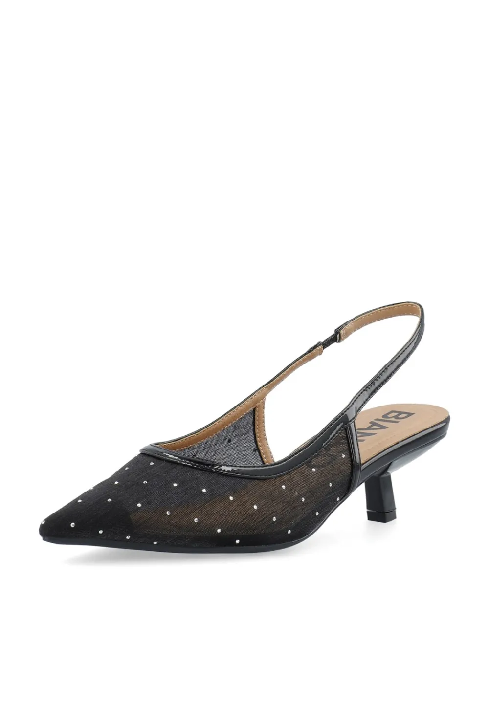 Bianco BIAKristin Slingback Sko, , 42-Dame Højhælede Sko