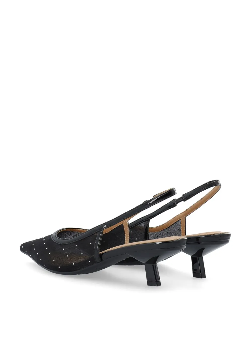 Bianco BIAKristin Slingback Sko, , 42-Dame Højhælede Sko