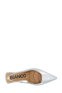 Bianco BIAMaralyn Slingback Metallic Højhælede Sko, , 40-Dame Højhælede Sko