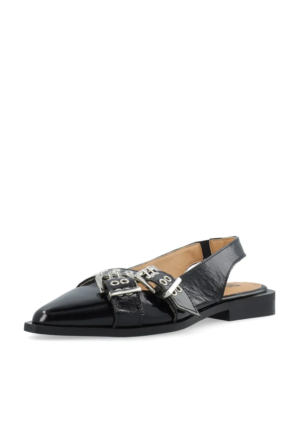 New BIAVictoria Cross Buckle Slingback Ballerinasko, , 41 Dame Ballerinaer