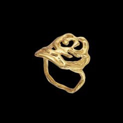 Discount Big Rose Ring, , 56 Dame Ringe