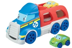 Teamsterz Biltransporter, 2 Biler-Børn Tog, Biler & Skibe