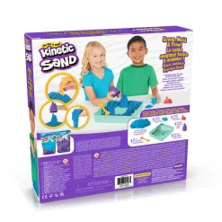 Kinetic Sand Blå Sandkassesæt-Børn Kreativ Leg