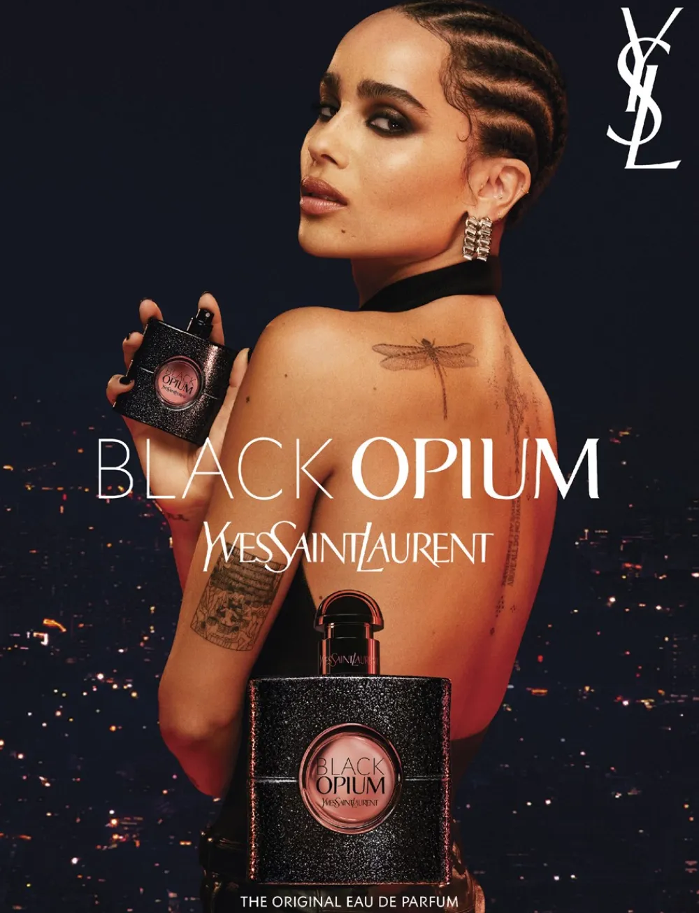 Yves Saint Laurent Black Opium Eau De Parfum, 50 ml- Eau De Parfum