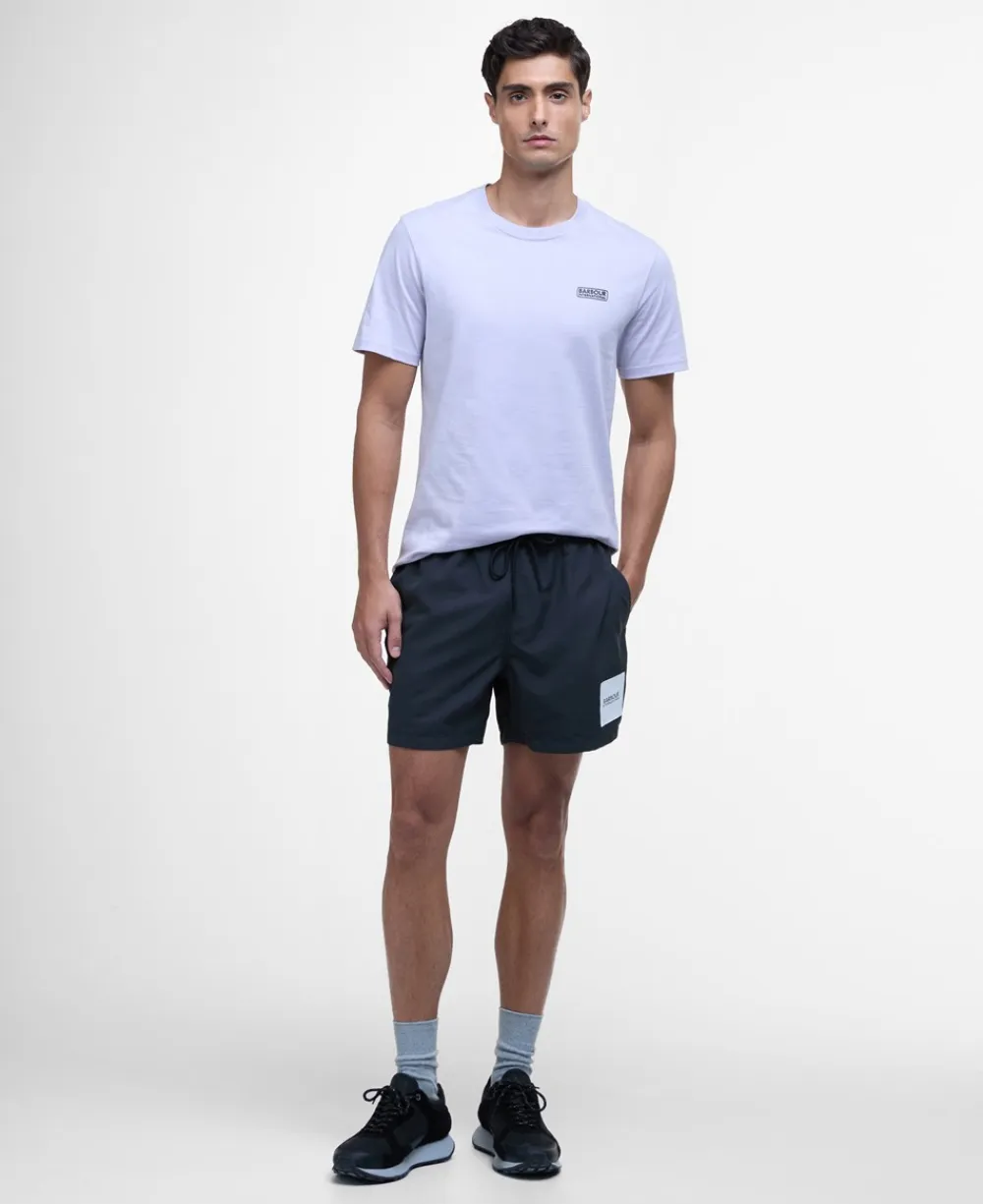 Clearance Block Print Badeshorts, , M Badetøj
