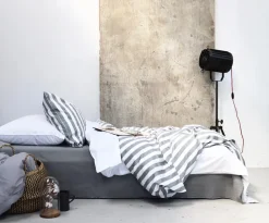 OMHU Blok Strib Sengelinned, , 140x220 cm- Sengetøj