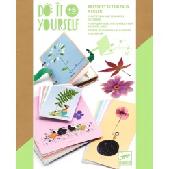 Djeco Blomsterbilleder DIY Kit-Børn Kreativ Leg