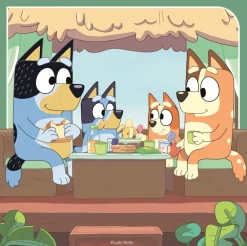 Online Bluey Puslespil Børn Spil & Puslespil