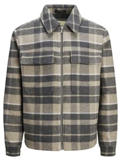 Jack&Jones Blurussel Wool Blend Jakke, , M- Jakker & Frakker