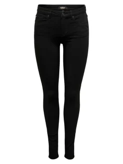 ONLY Blush Mid Skinny Jeans, , XS/L34-Dame Jeans