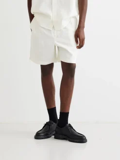Woodbird Bommy Linen Shorts, , L- Shorts