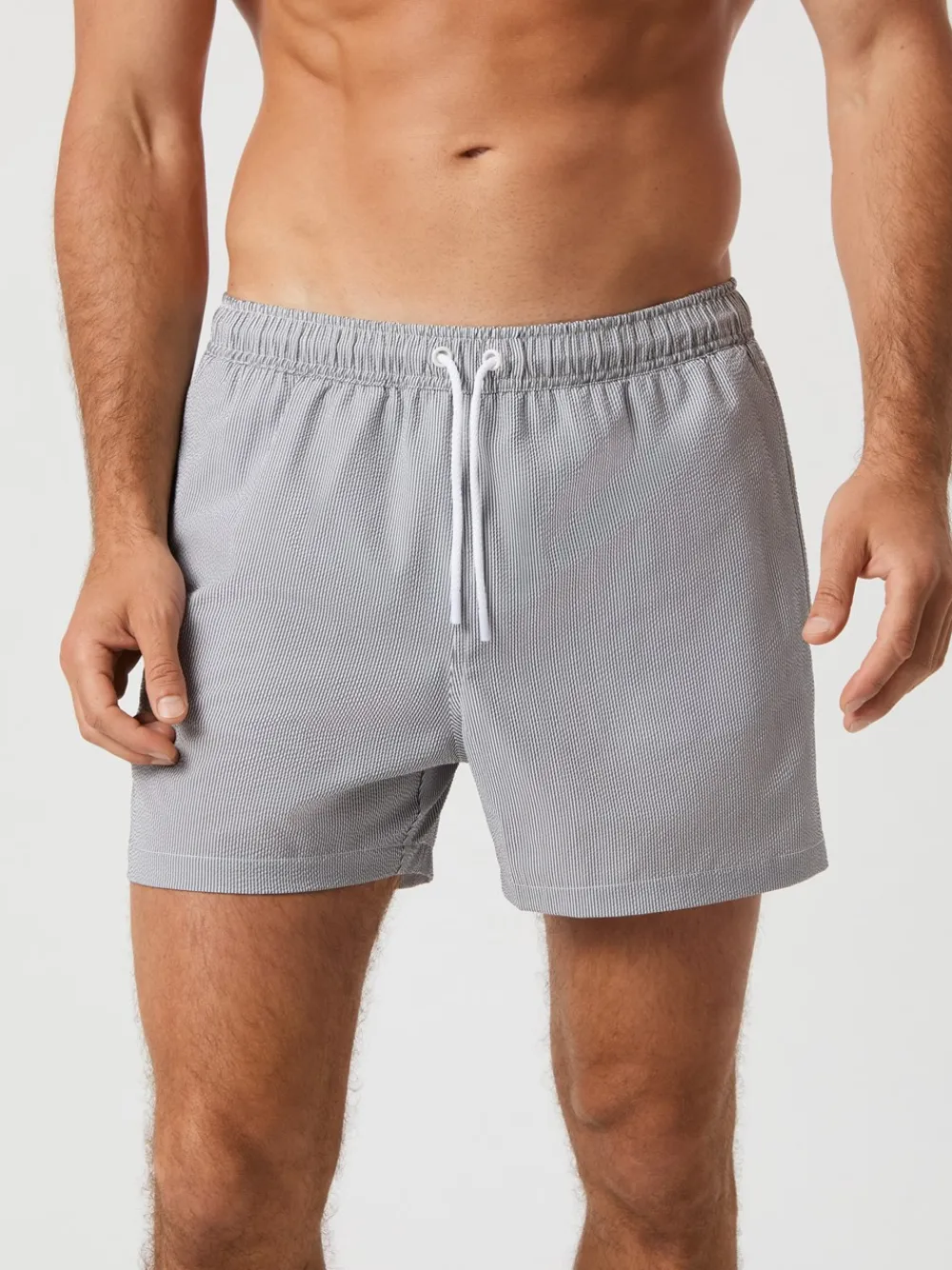 Björn Borg Borg Seersucker Badeshorts, , M- Badetøj