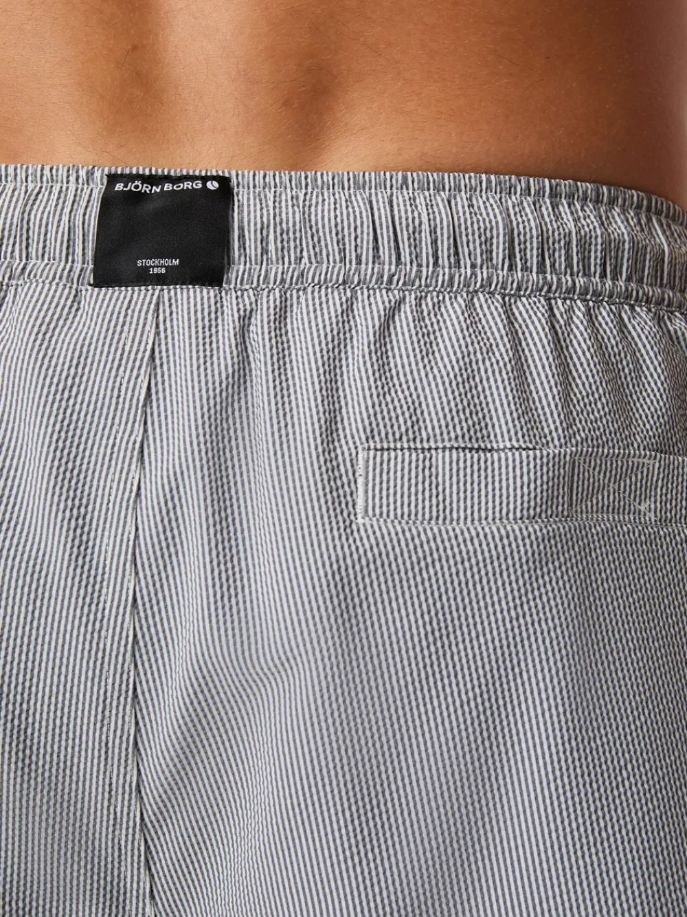 Björn Borg Borg Seersucker Badeshorts, , M- Badetøj