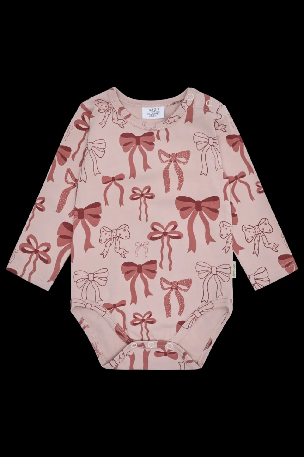 Hust & Claire Bri Bows Body, , 86 cm-Børn Bodies & Heldragter