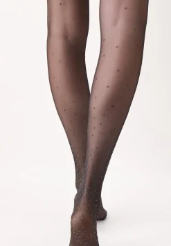 Oroblu Bright Dots Strømpebukser, , S/M-Dame Strømper