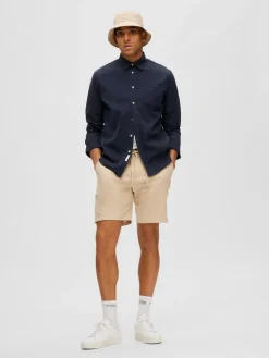 Online Brody Linen Shorts, , S Shorts