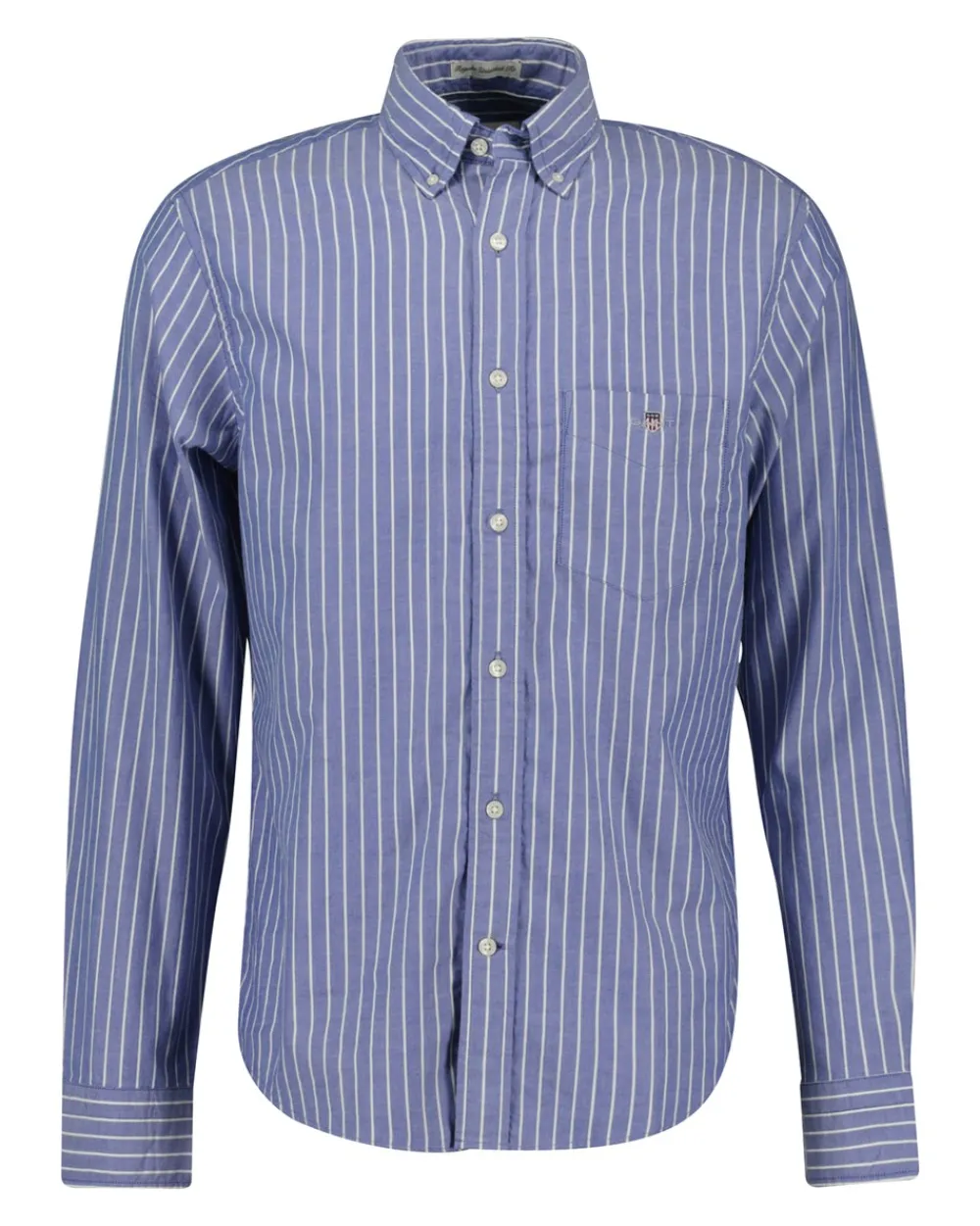 GANT Brushed Twill Stripe Skjorte, , L- Skjorter