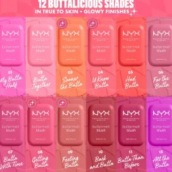 NYX Professional Makeup Buttermelt Blush,- Ansigt