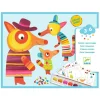 New Byg Familie Ræv Kreativ æske Børn Kreativ Leg