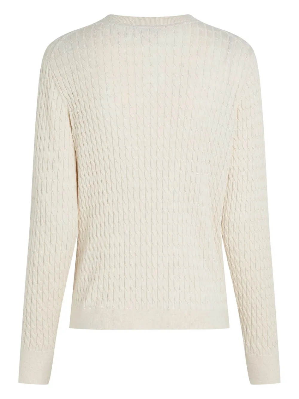 Tommy Hilfiger Cable Striktrøje, , M-Dame Strik & Sweatshirts