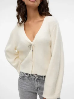 Caia Bow Cardigan, , L Dame Cardigans