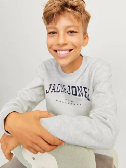 Discount Caleb Varsity Crew Sweatshirt, , 164 cm Børn Strik & Sweatshirts