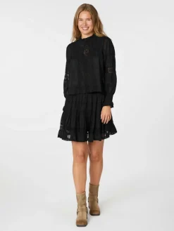 Neo Noir Callia S Voile Nederdel, , 36-Dame Nederdele