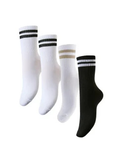 Clearance Cally 4-pak Strømper, , One size Dame Strømper