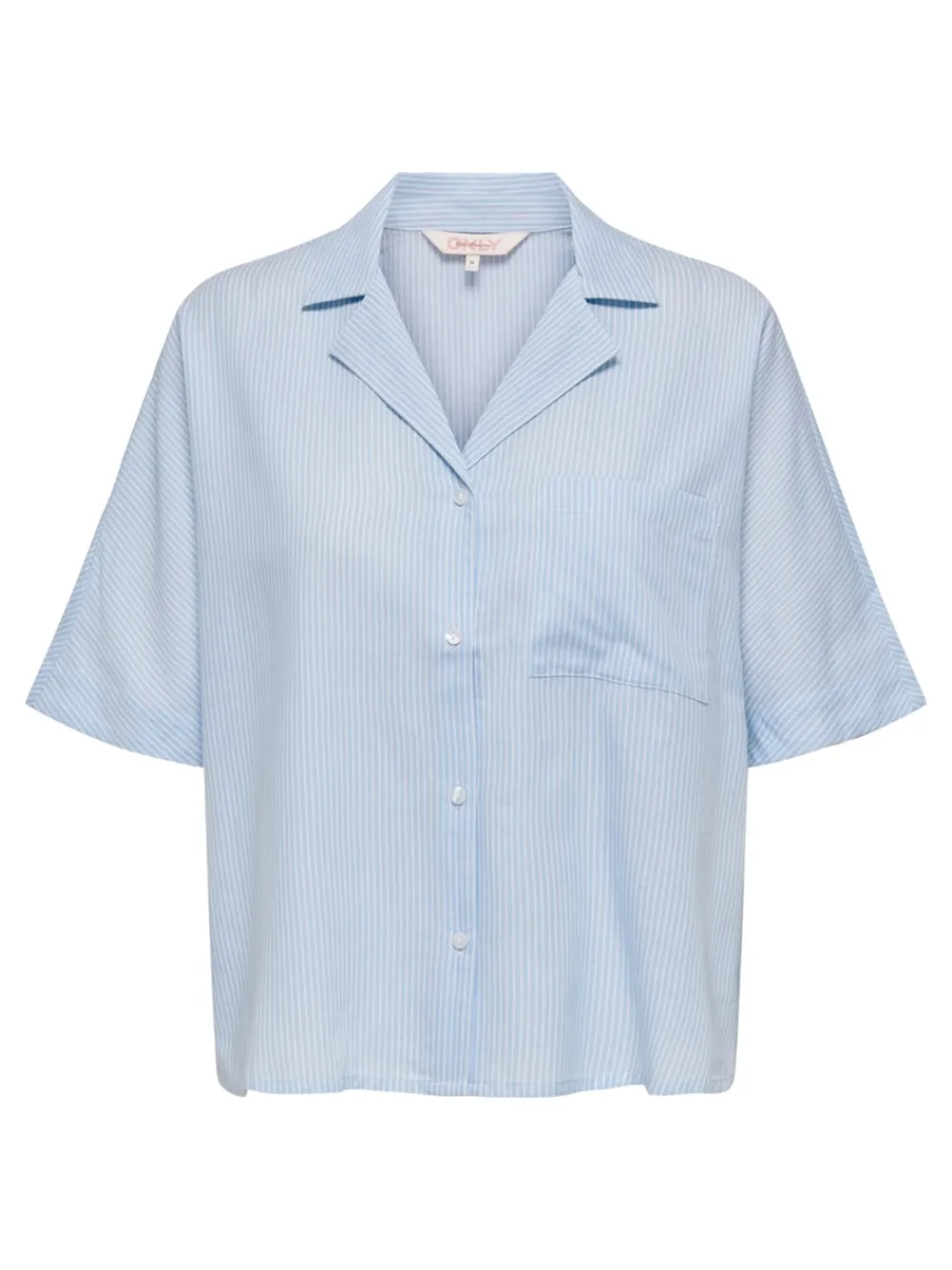 New Cam Stripe Skjorte, , L Dame Bluser & Skjorter