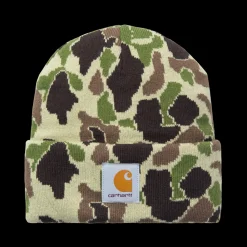 Carhartt WIP Camo Duck Beanie,- Huer & Kasketter