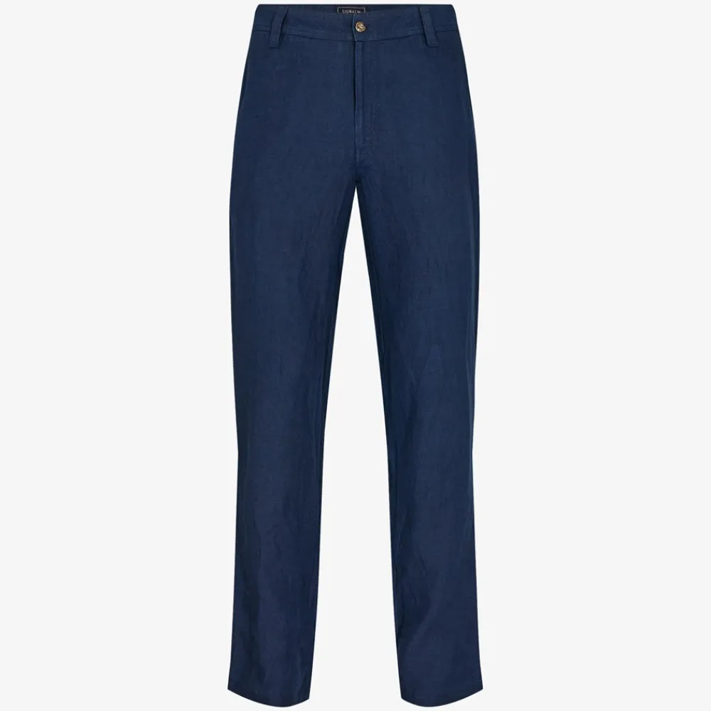 Signal Captain HV Linen Bukser, , W36/L30- Bukser & Chinos