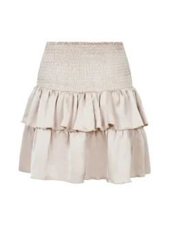 Clearance Carin Heavy Sateen Nederdel, , 36 Dame Nederdele