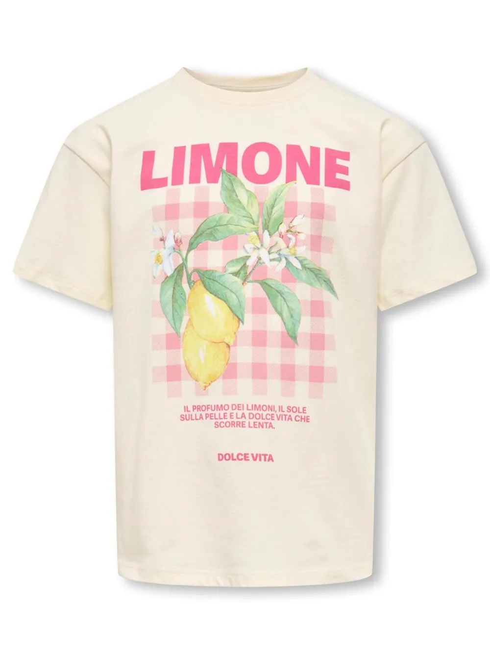 Best Carina Life Loose Printed T-shirt, , 134-140 cm Børn T-Shirts & Toppe