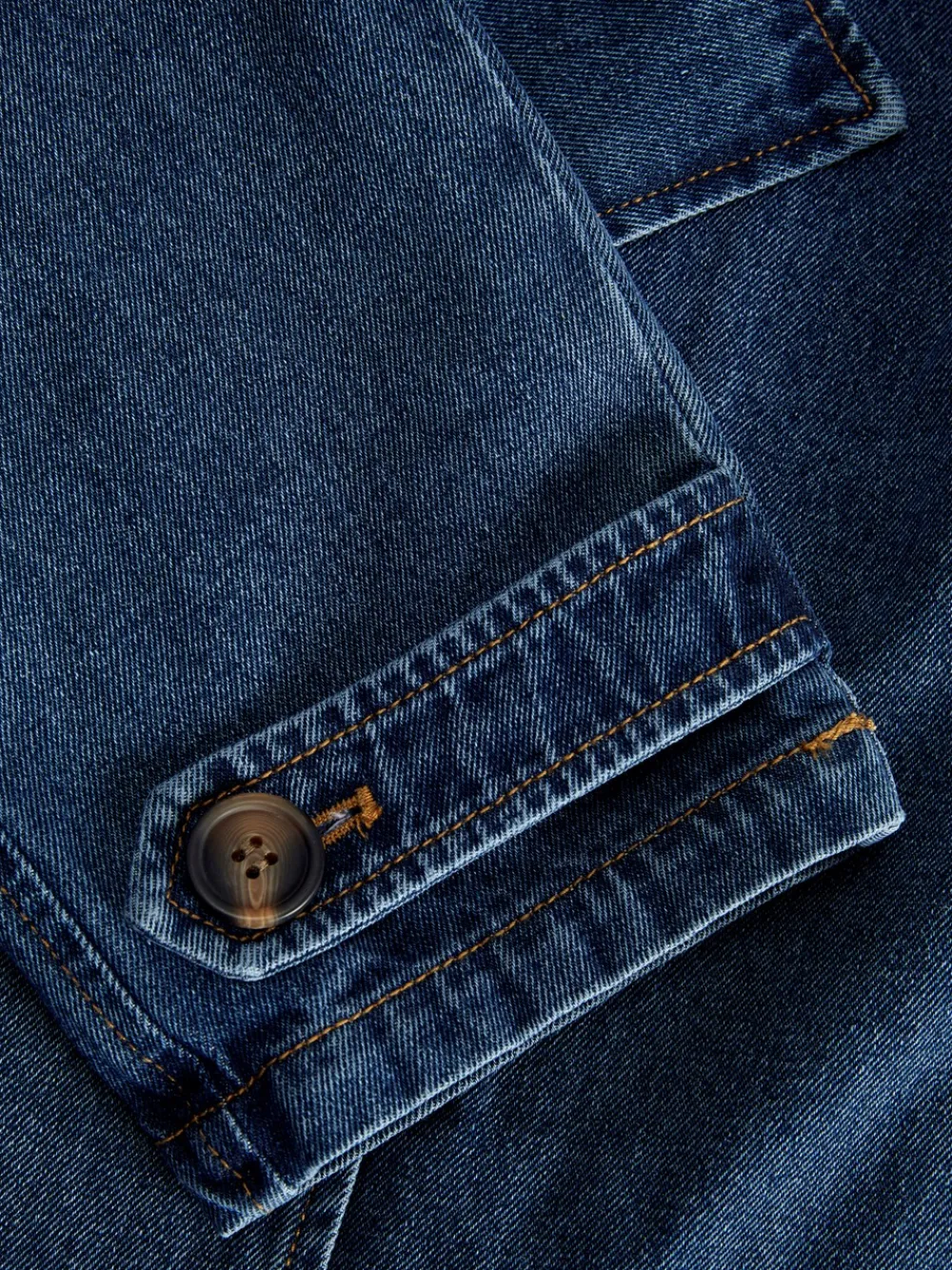 JJXX Carlie Short Denim Trenchcoat, , L-Dame Jakker & Frakker