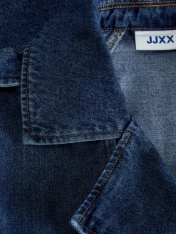 JJXX Carlie Short Denim Trenchcoat, , L-Dame Jakker & Frakker