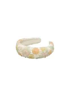 Beck Söndergaard Carna Wide Beaded Hårbøjle,-Dame Hårpynt