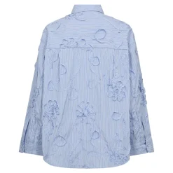 Sale CavierCC Avy Stripe Skjorte, , M Dame Bluser & Skjorter